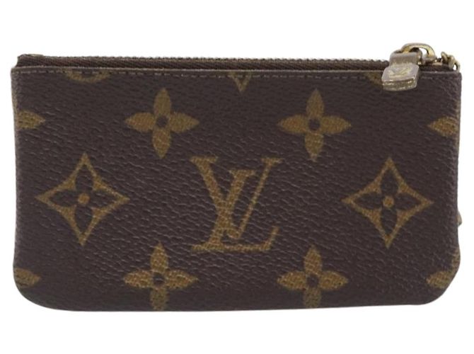 LOUIS VUITTON Monogram Pochette Cles Münzbeutel M62650 LV Auth 204619 Monogramm - Ansicht 2