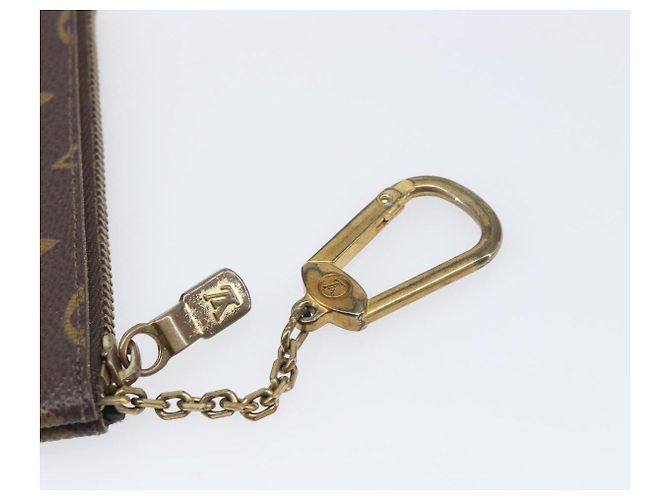 LOUIS VUITTON Monogram Pochette Cles Münzbeutel M62650 LV Auth 204619 Monogramm - Ansicht 8