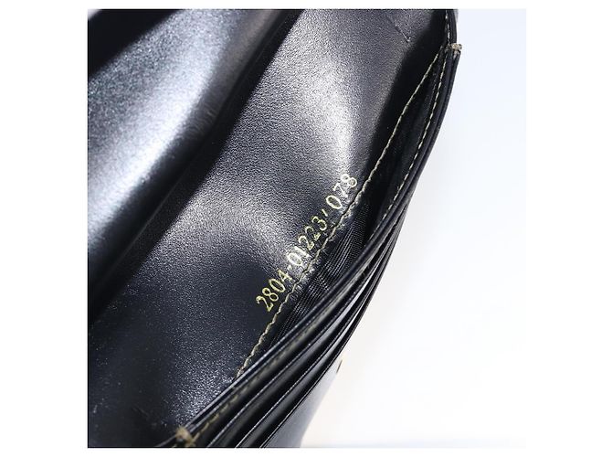 Pequin Portafoglio Compatto FENDI Pecan PVC Pelle Marrone Auth 204634V - vista 11