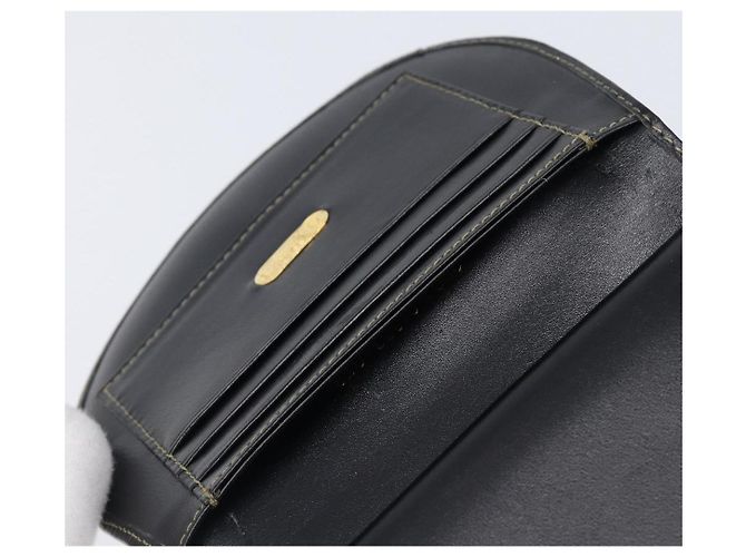 Pequin Portafoglio Compatto FENDI Pecan PVC Pelle Marrone Auth 204634V - vista 19