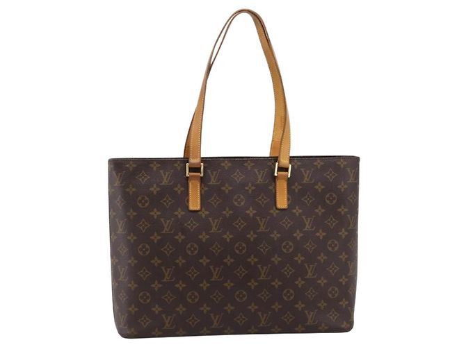 Sac cabas LOUIS VUITTON Monogram Luco M51155 LV Auth 201473 Monogramme - vue 13
