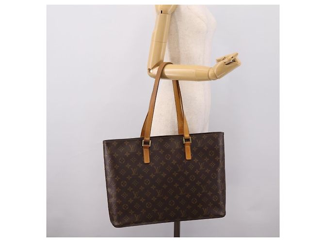 Sac cabas LOUIS VUITTON Monogram Luco M51155 LV Auth 201473 Monogramme - vue 26