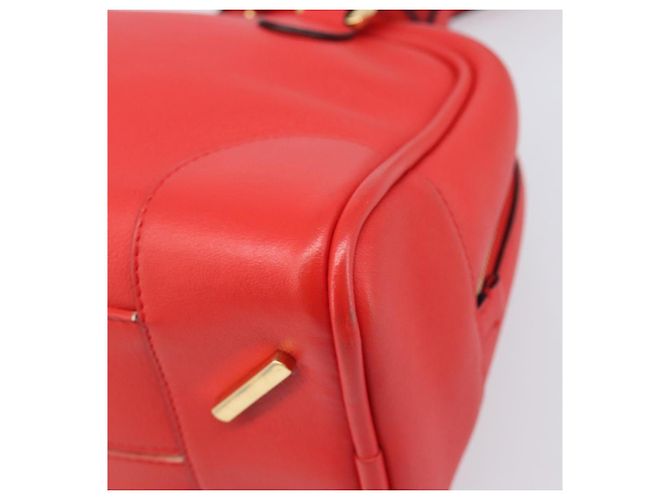 LOEWE Handtasche aus Leder 2way rot gold authentisch 203246M Golden - Ansicht 17