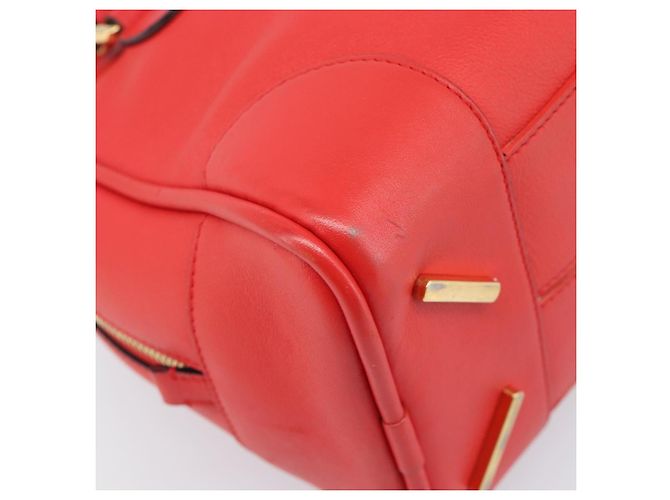 LOEWE Handtasche aus Leder 2way rot gold authentisch 203246M Golden - Ansicht 18