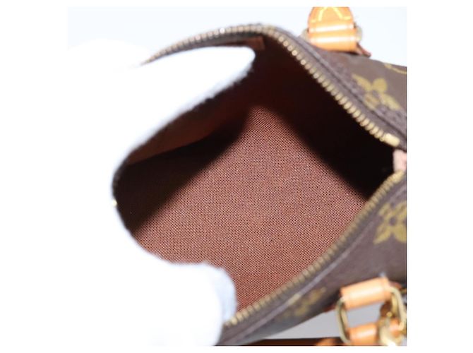 LOUIS VUITTON Mini Speedy Handtasche Monogram M41534 LV Auth 201511SAV Monogramm - Ansicht 10
