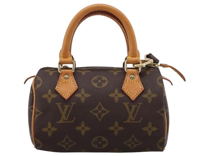 LOUIS VUITTON Mini Speedy Handtasche Monogram M41534 LV Auth 201511SAV Monogramm - Ansicht 13