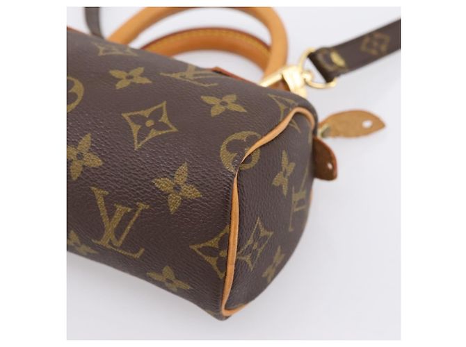 LOUIS VUITTON Mini Speedy Handtasche Monogram M41534 LV Auth 201511SAV Monogramm - Ansicht 16