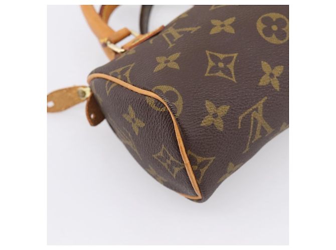 LOUIS VUITTON Mini Speedy Handtasche Monogram M41534 LV Auth 201511SAV Monogramm - Ansicht 19
