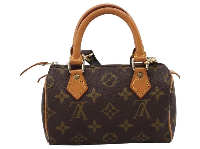 LOUIS VUITTON Mini Speedy Handtasche Monogram M41534 LV Auth 201511SAV Monogramm - Ansicht 2