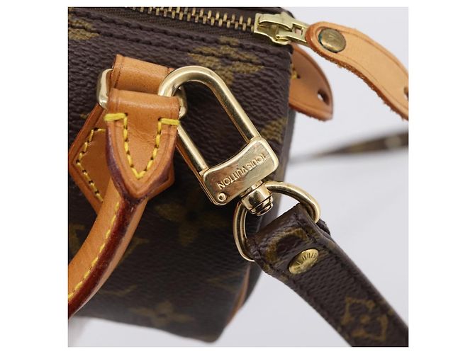 LOUIS VUITTON Mini Speedy Handtasche Monogram M41534 LV Auth 201511SAV Monogramm - Ansicht 20