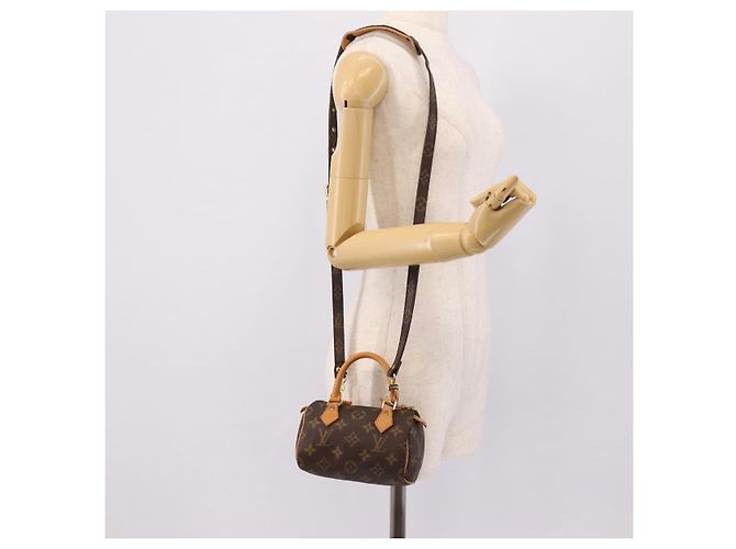 LOUIS VUITTON Mini Speedy Handtasche Monogram M41534 LV Auth 201511SAV Monogramm - Ansicht 24