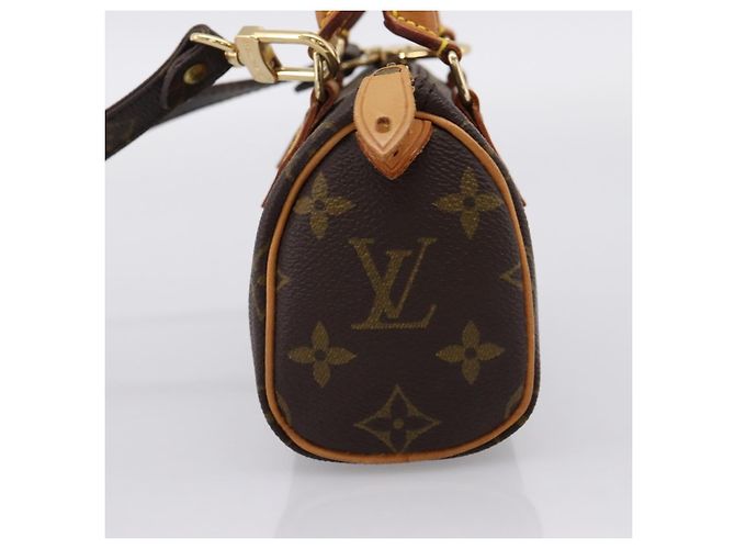 LOUIS VUITTON Mini Speedy Handtasche Monogram M41534 LV Auth 201511SAV Monogramm - Ansicht 4