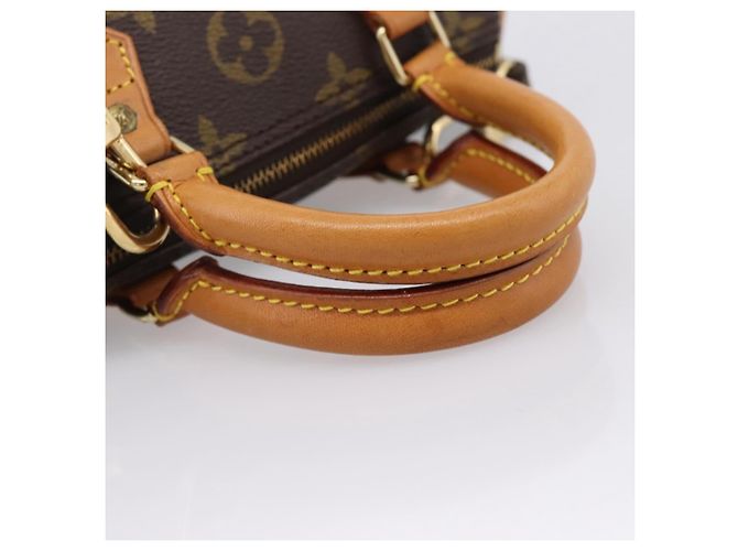 LOUIS VUITTON Mini Speedy Handtasche Monogram M41534 LV Auth 201511SAV Monogramm - Ansicht 7
