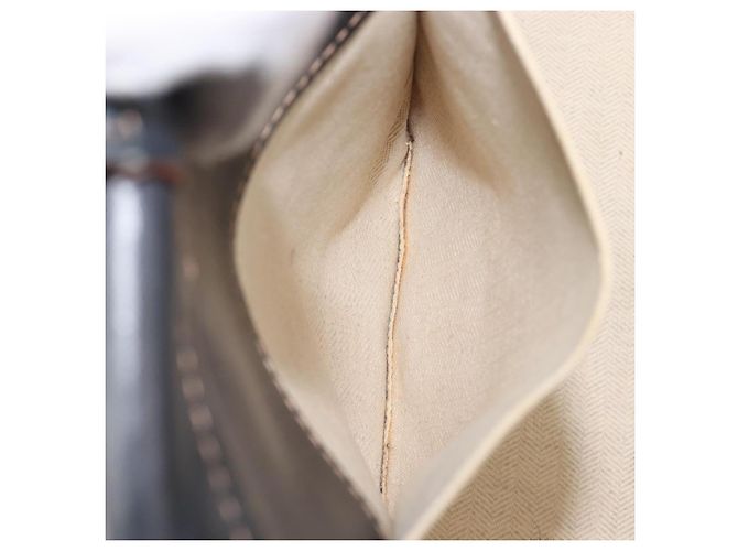 Bolso Tote Cushion LOEWE Canvas Beige Auth 203445V - vista 25