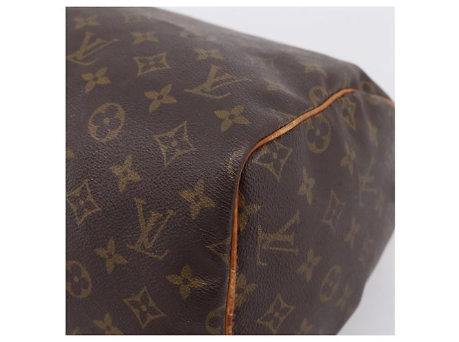LOUIS VUITTON Monogram Speedy 30 Hand Bag M41526 LV Auth 205139 Monogramma - vista 15