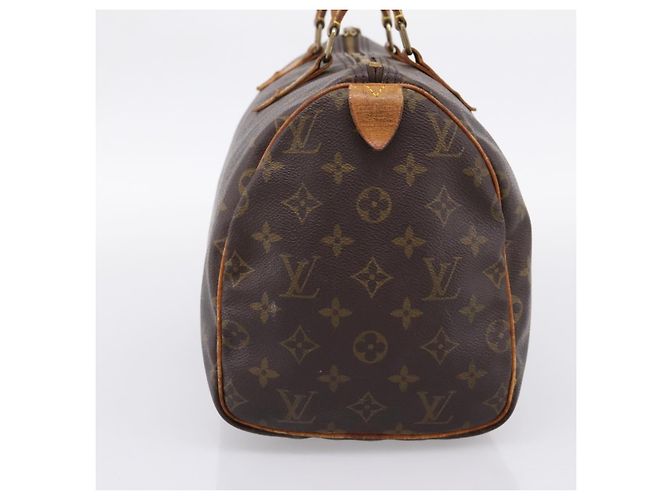 LOUIS VUITTON Monogram Speedy 30 Hand Bag M41526 LV Auth 205139 Monogramma - vista 3