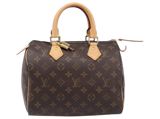 LOUIS VUITTON Monogram Speedy 25 Hand Bag M41528 LV Auth 204411SAV Monogramma - vista 13