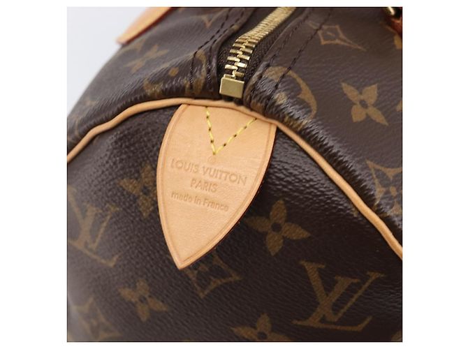 LOUIS VUITTON Monogram Speedy 25 Hand Bag M41528 LV Auth 204411SAV Monogramma - vista 19