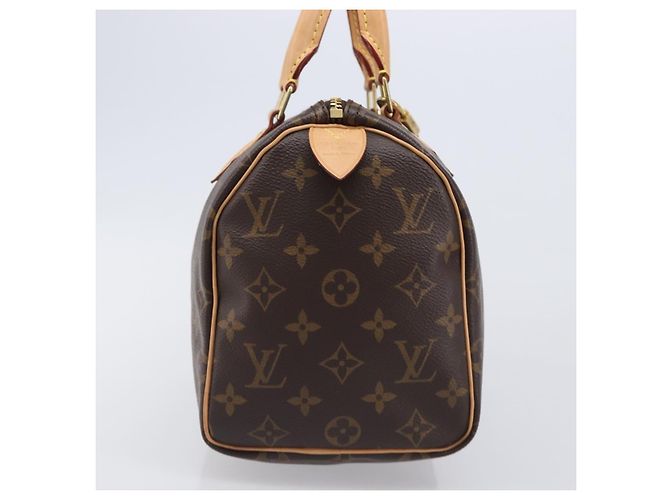 LOUIS VUITTON Monogram Speedy 25 Hand Bag M41528 LV Auth 204411SAV Monogramma - vista 3