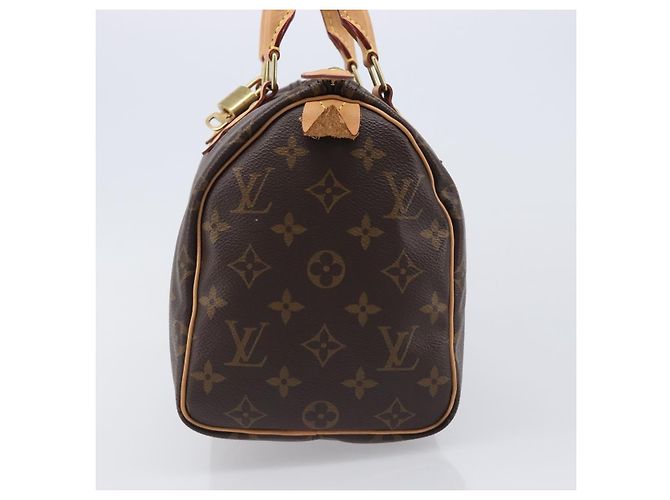LOUIS VUITTON Monogram Speedy 25 Hand Bag M41528 LV Auth 204411SAV Monogramma - vista 4
