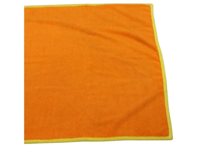 Hermès Toalha de Praia HERMES Pile Orange Auth ki6831M Laranja - vista 11