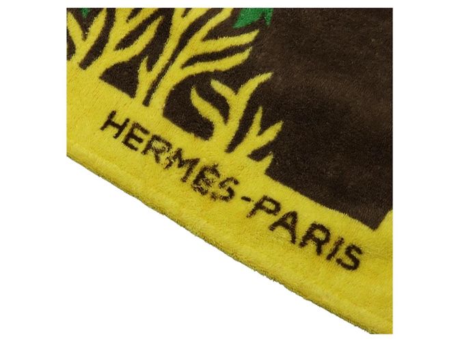 Hermès Toalha de Praia HERMES Pile Orange Auth ki6831M Laranja - vista 8