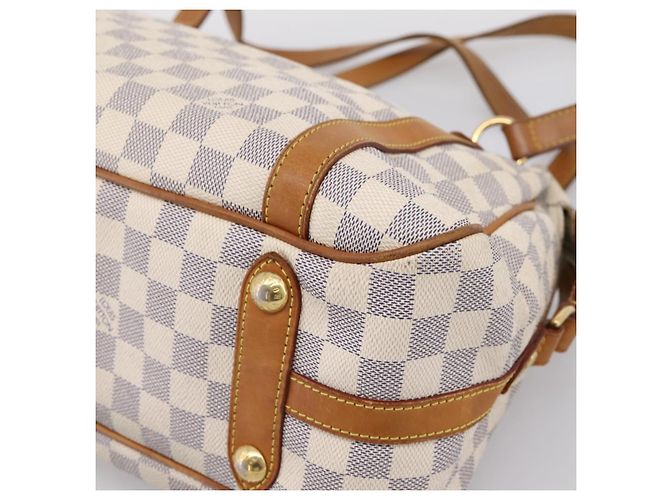 Borsa Tote LOUIS VUITTON Damier Azur Stresa PM M51188 LV Auth ka6251A - vista 10