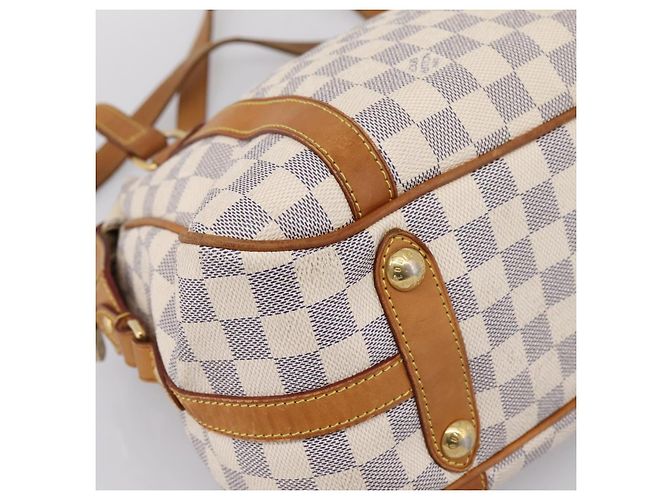 Borsa Tote LOUIS VUITTON Damier Azur Stresa PM M51188 LV Auth ka6251A - vista 14
