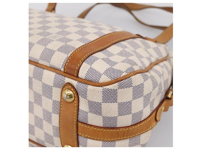 Borsa Tote LOUIS VUITTON Damier Azur Stresa PM M51188 LV Auth ka6251A - vista 15