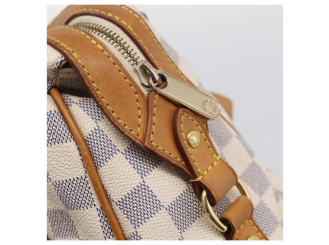 Borsa Tote LOUIS VUITTON Damier Azur Stresa PM M51188 LV Auth ka6251A - vista 19