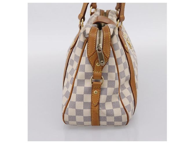 Borsa Tote LOUIS VUITTON Damier Azur Stresa PM M51188 LV Auth ka6251A - vista 3