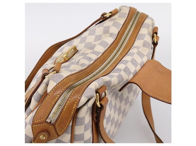 Borsa Tote LOUIS VUITTON Damier Azur Stresa PM M51188 LV Auth ka6251A - vista 6