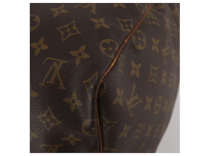 LOUIS VUITTON Monogram Keepall 55 Boston Bag M41424 LV Auth 201933 Monogramma - vista 15