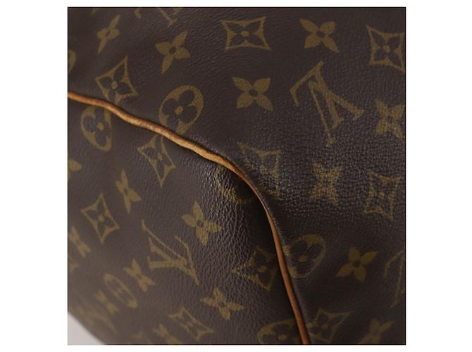 LOUIS VUITTON Monogram Keepall 55 Boston Bag M41424 LV Auth 201933 Monogramma - vista 16