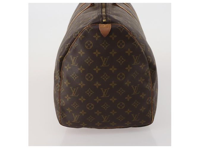 LOUIS VUITTON Monogram Keepall 55 Boston Bag M41424 LV Auth 201933 Monogramma - vista 4