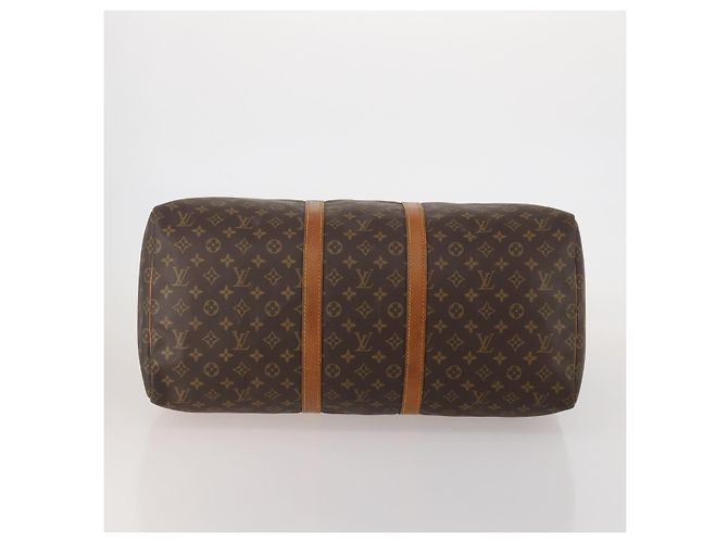 LOUIS VUITTON Monogram Keepall 55 Boston Bag M41424 LV Auth 201933 Monogramma - vista 5
