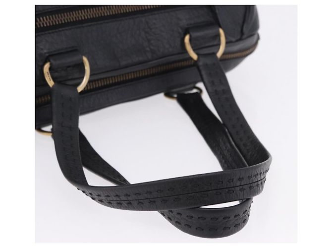Borsa a tracolla PRADA in pelle e nylon Nero Oro Auth am12600V D'oro - vista 7