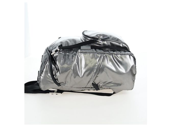 Mochila PRADA Canvas Silver Auth 195333M Plata - vista 3