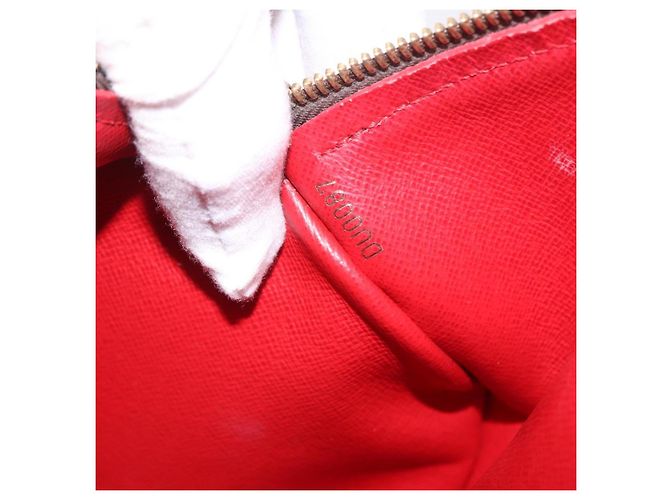 LOUIS VUITTON Damier Ebene Papillon 30 Hand Bag N51303 LV Auth ka6057V - vista 11
