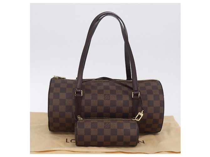 LOUIS VUITTON Damier Ebene Papillon 30 Hand Bag N51303 LV Auth ka6057V - vista 12