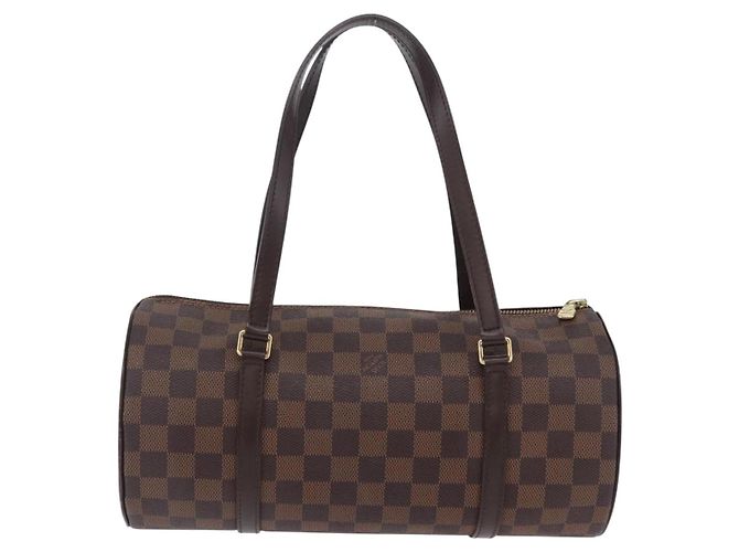 LOUIS VUITTON Damier Ebene Papillon 30 Hand Bag N51303 LV Auth ka6057V - vista 2