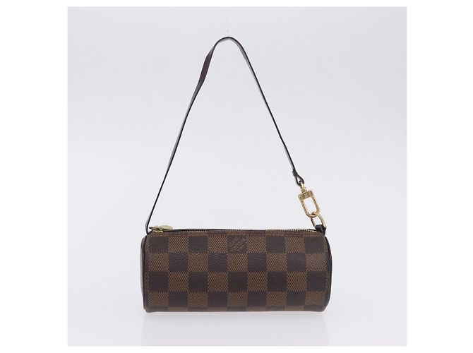 LOUIS VUITTON Damier Ebene Papillon 30 Hand Bag N51303 LV Auth ka6057V - vista 22