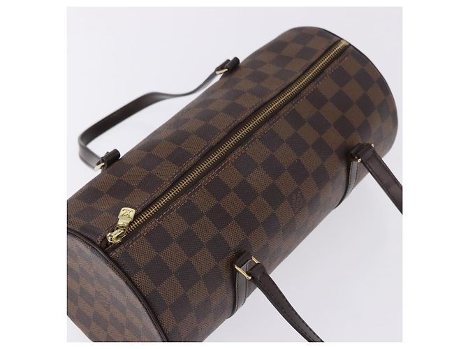 LOUIS VUITTON Damier Ebene Papillon 30 Hand Bag N51303 LV Auth ka6057V - vista 6