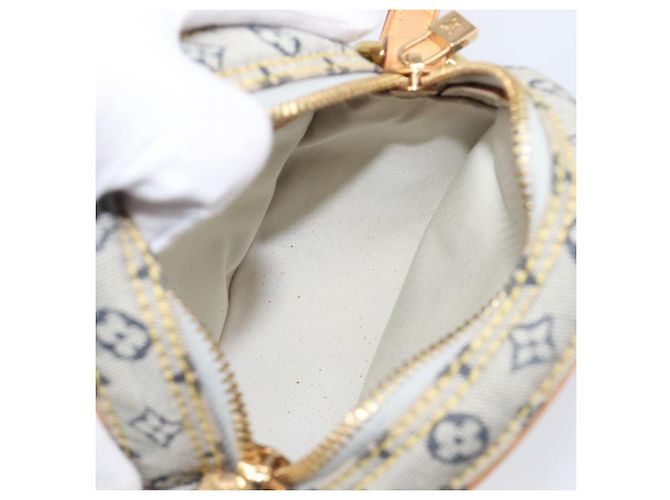 LOUIS VUITTON Monogram Mini Jeanne PM Shoulder Bag Blue M92001 LV Auth 204144 Blau - Ansicht 11