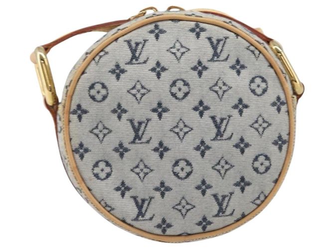 LOUIS VUITTON Monogram Mini Jeanne PM Shoulder Bag Blue M92001 LV Auth 204144 Blau - Ansicht 2