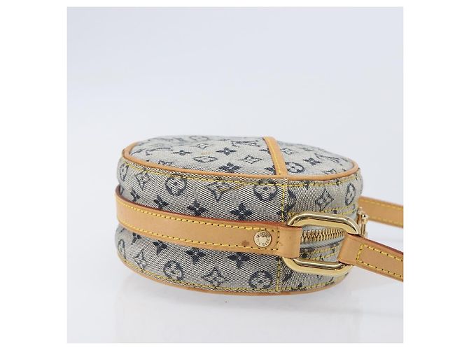 LOUIS VUITTON Monogram Mini Jeanne PM Shoulder Bag Blue M92001 LV Auth 204144 Blau - Ansicht 3