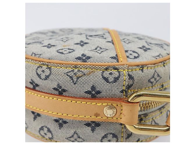LOUIS VUITTON Monogram Mini Jeanne PM Shoulder Bag Blue M92001 LV Auth 204144 Blau - Ansicht 4