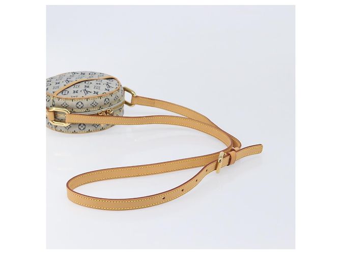 LOUIS VUITTON Monogram Mini Jeanne PM Shoulder Bag Blue M92001 LV Auth 204144 Blau - Ansicht 8