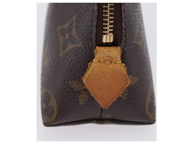 LOUIS VUITTON Monogram Pochette Cosmetic PM Pouch M43998 LV Auth ki6837 Monogramma - vista 4