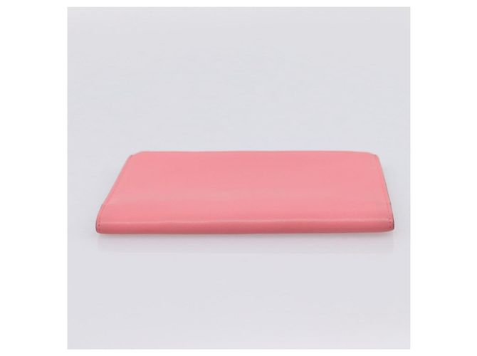Hermès HERMES EAZIP Day Planner Cover Leather Pink Silver Auth 204774M Silvery - view 4